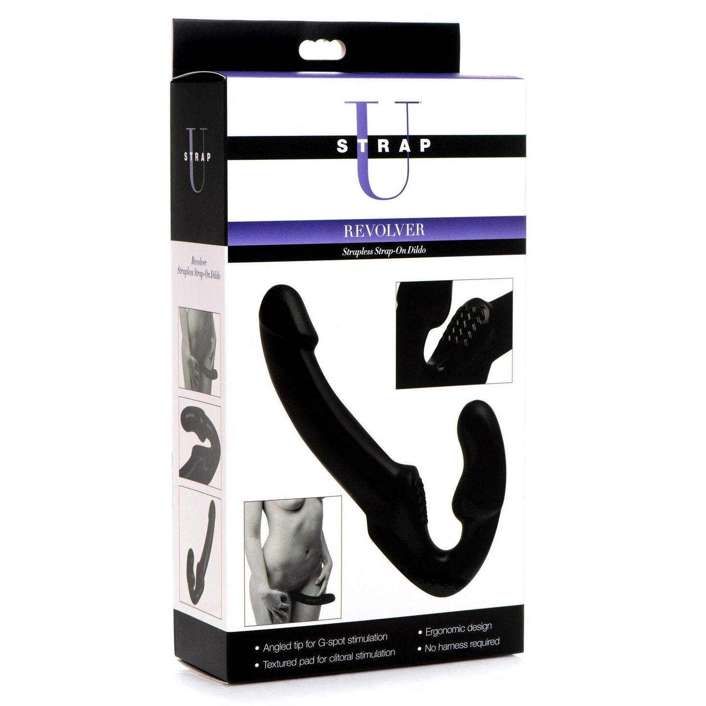 Revolver Strapless Strap On G-spot Dildo