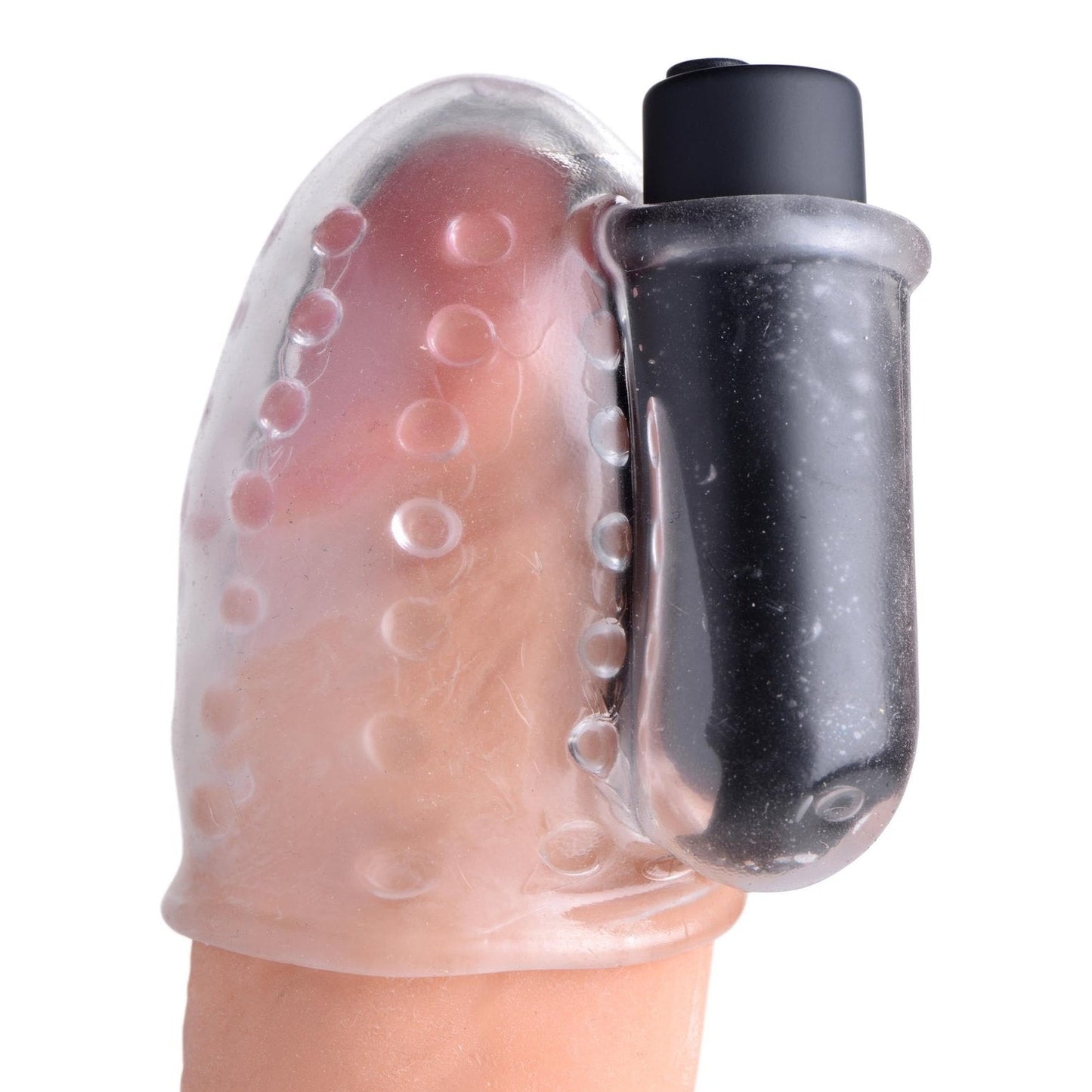 28x Rechargeable Penis Head Teaser With Remote Control