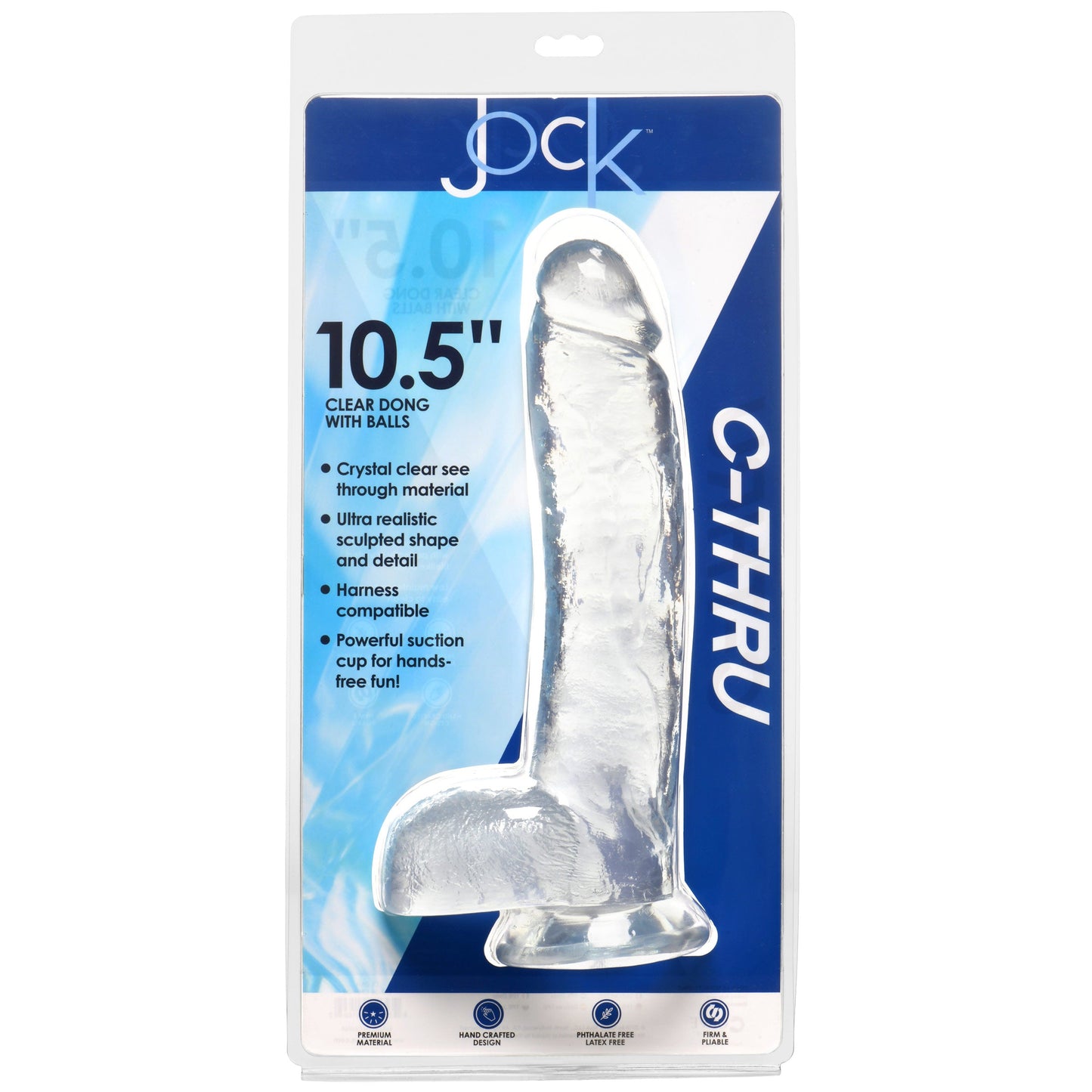 Jock C-thru Dildo