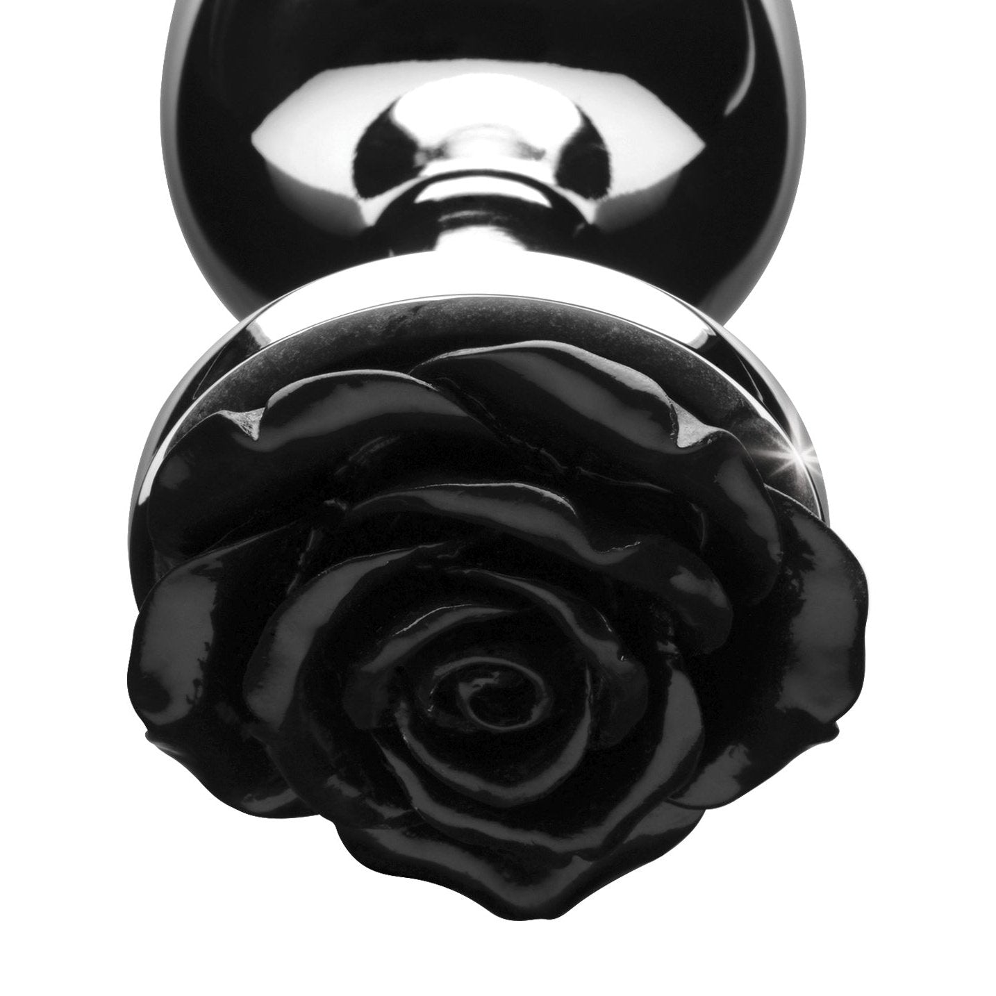 Black Rose Anal Plug