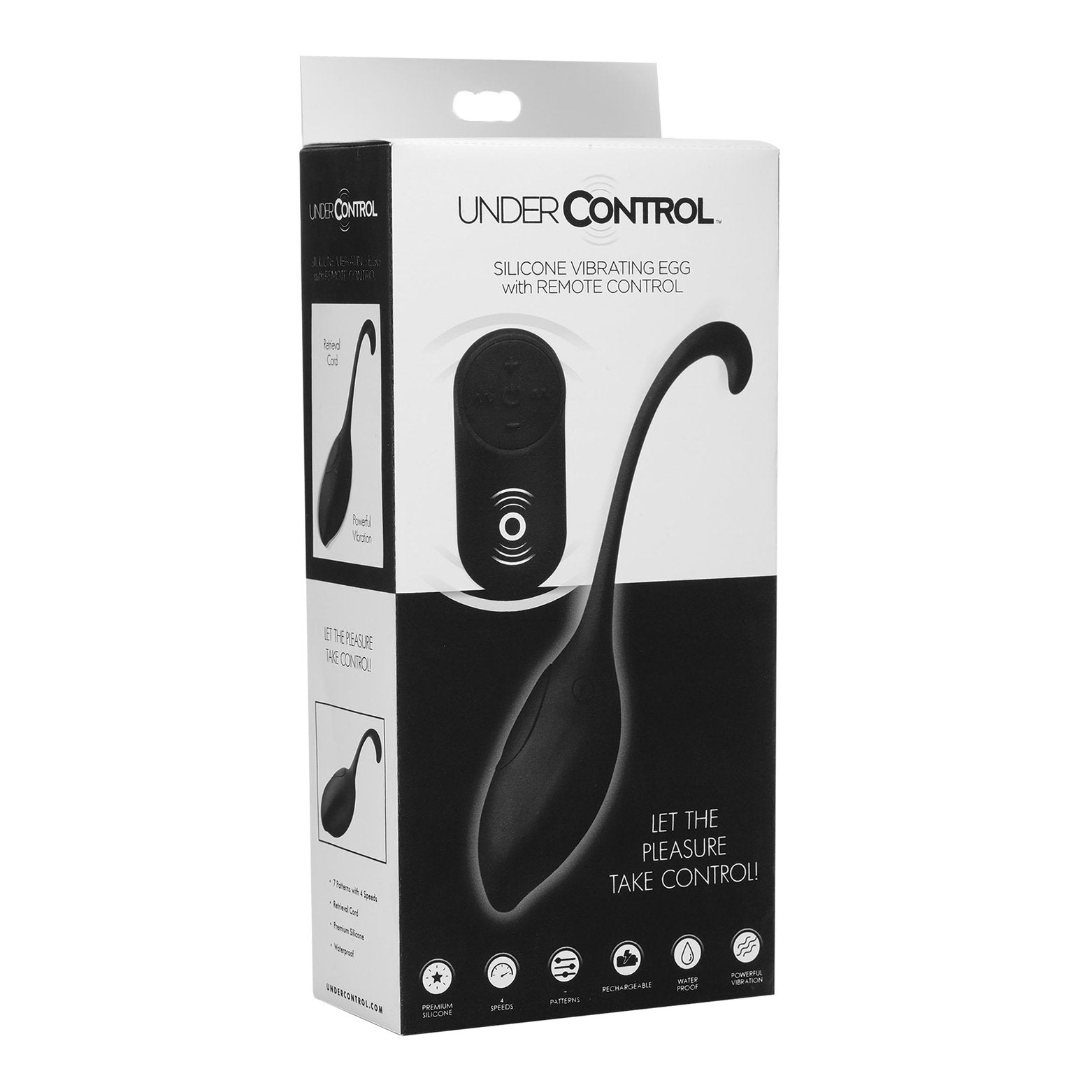 Silicone Vibrating Egg With Remote Control