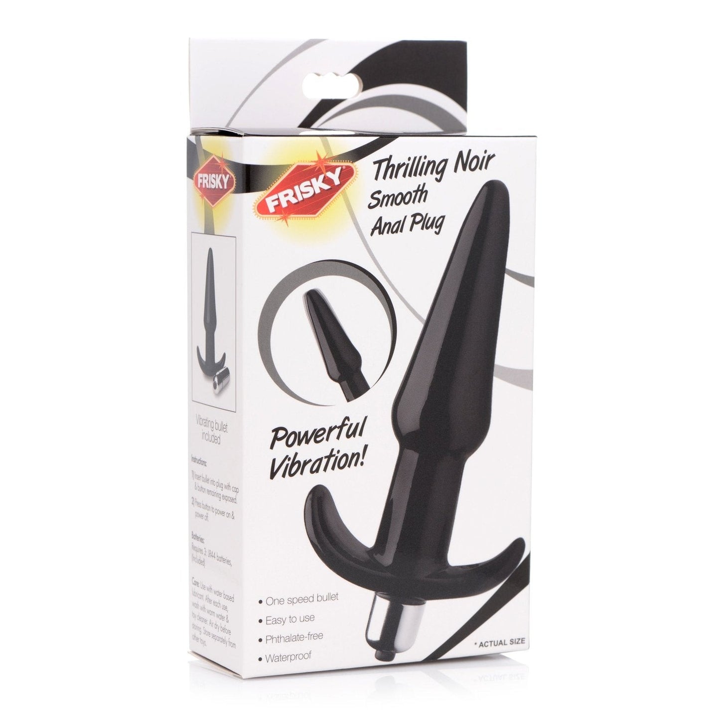 Smooth Vibrating Anal Plug