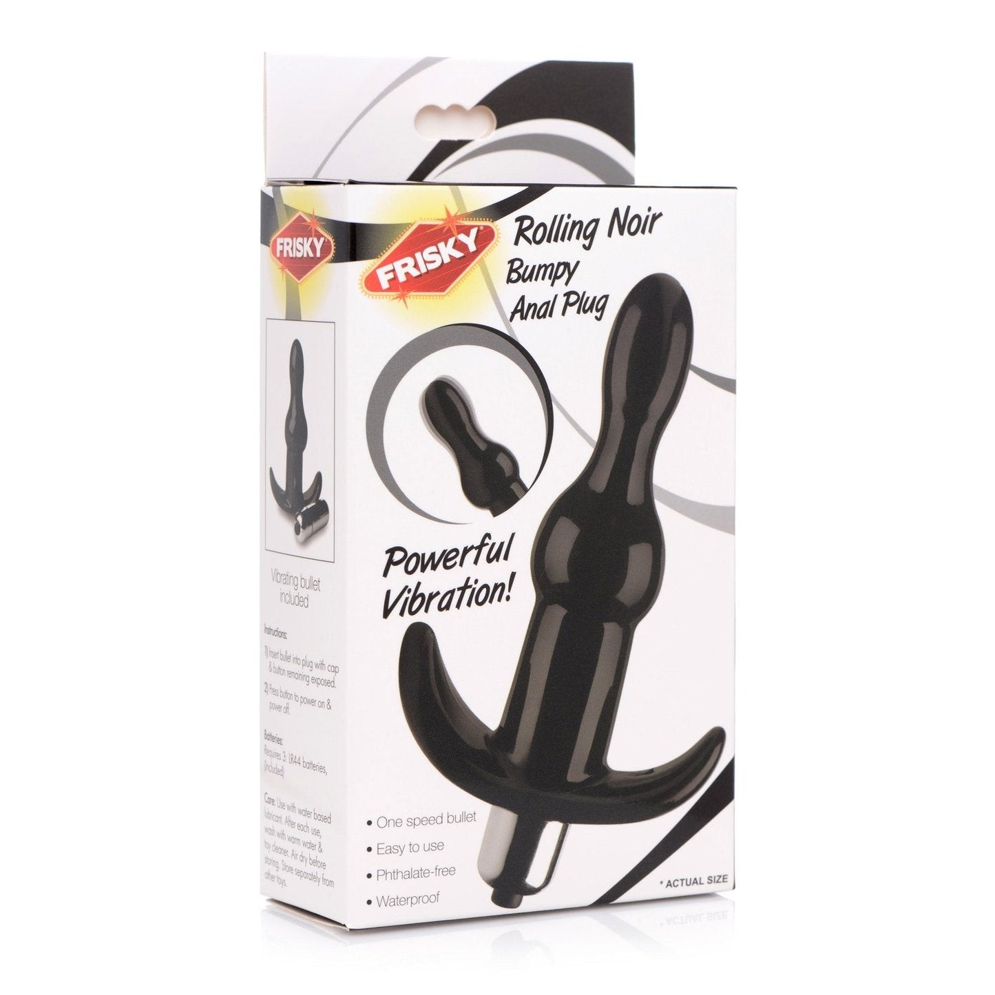 Bumpy Vibrating Anal Plug