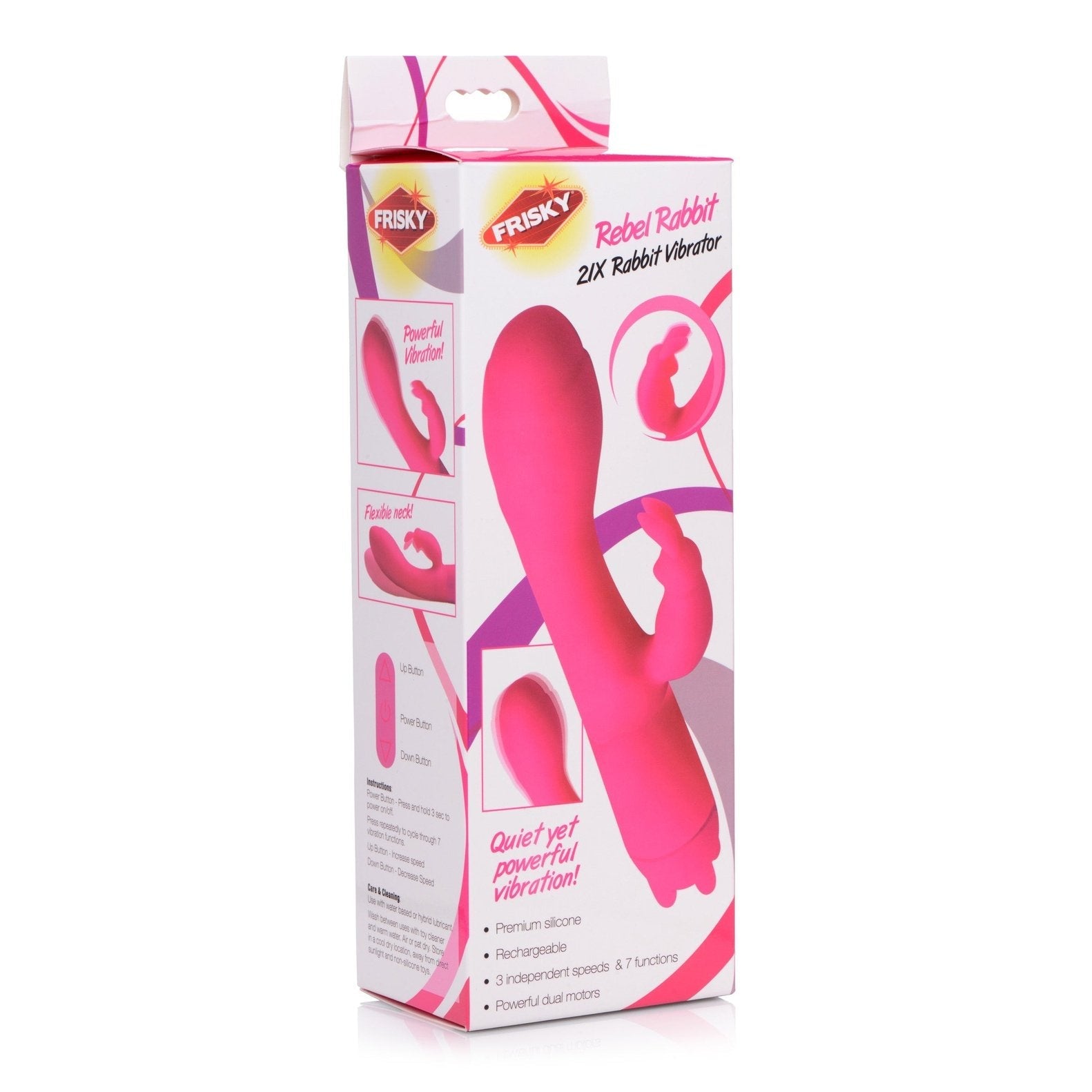 Rebel Rabbit 21x Silicone Vibrator