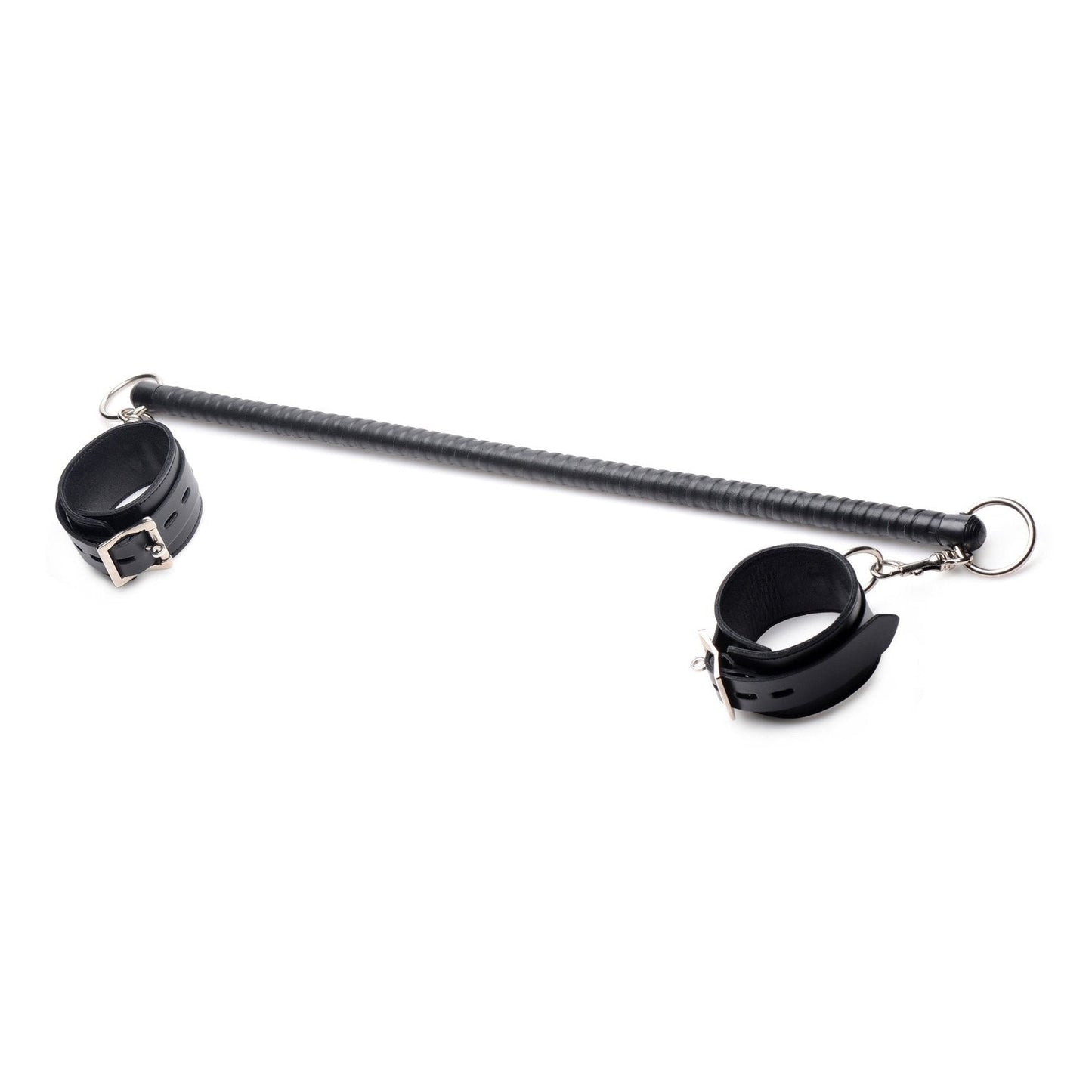 Leather Wrapped Spreader Bar With Cuffs