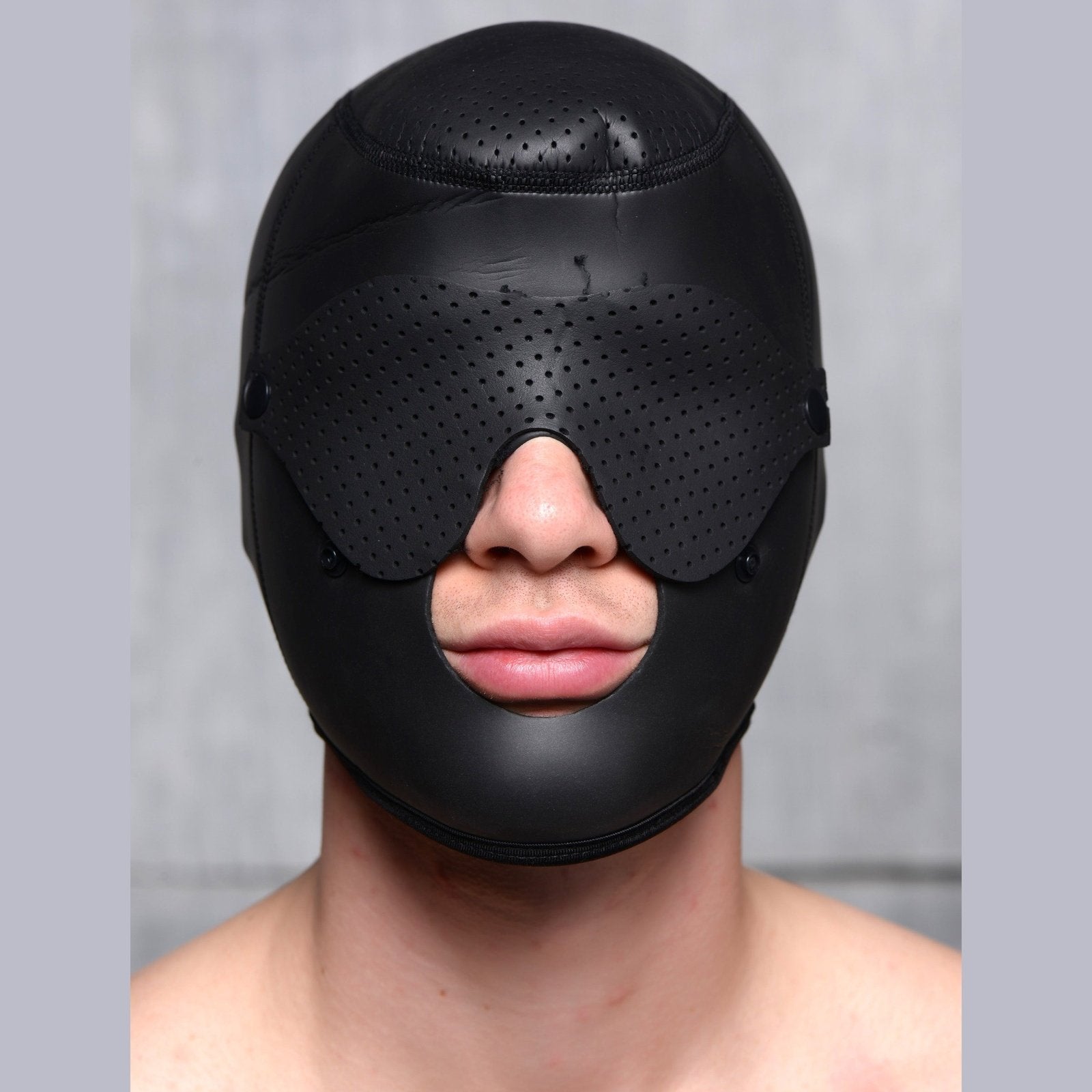 Scorpion Hood With Removable Blindfold And Face Mask