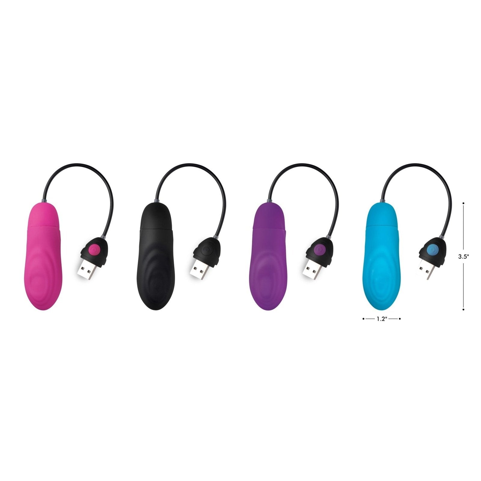 7x Pulsing Rechargeable Silicone Vibrator