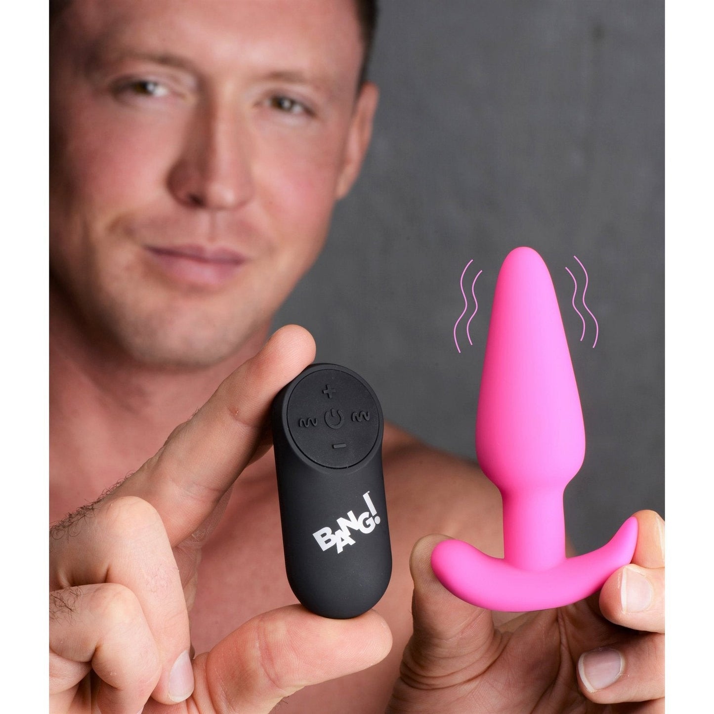 Remote Control 21x Vibrating Silicone Butt Plug