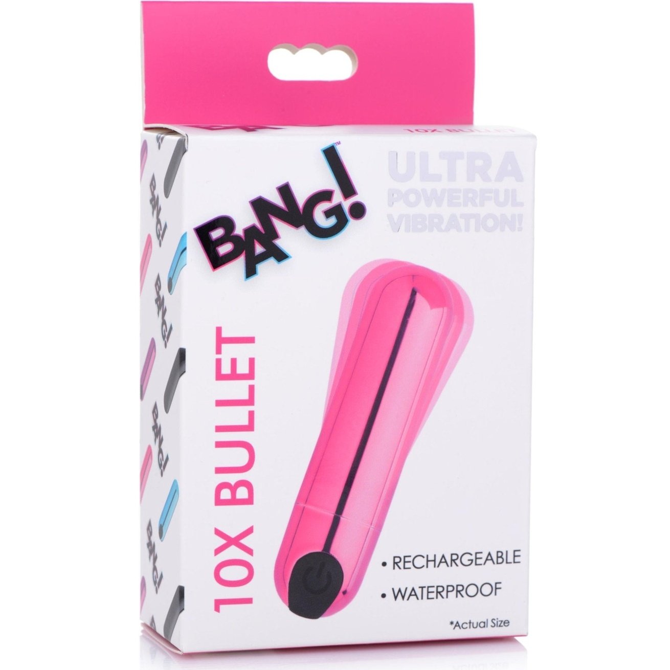 10x Rechargeable Vibrating Metallic Bullet
