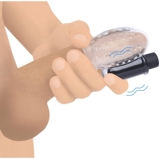 28x Rechargeable Penis Head Teaser With Remote Control