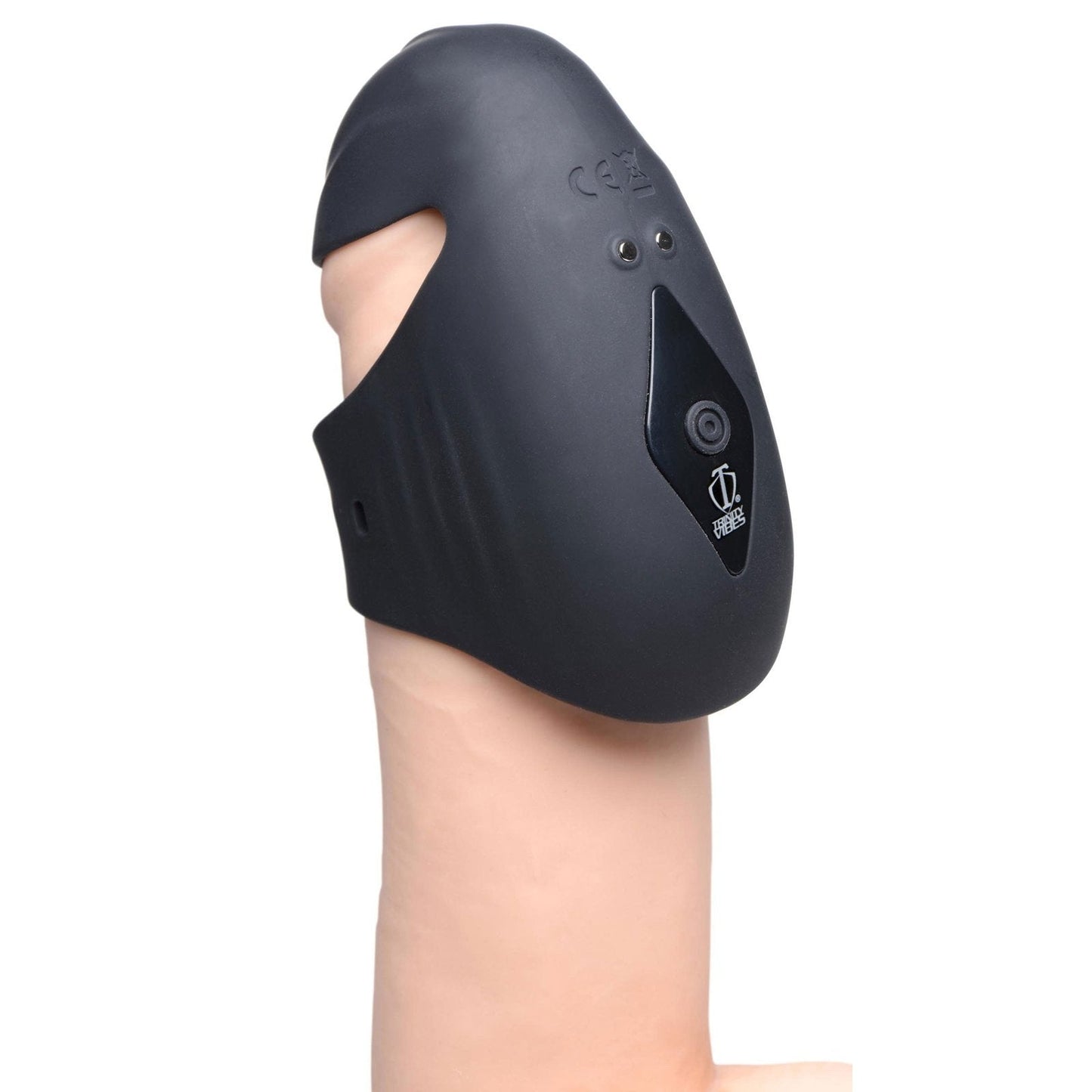 8x Vibrating Silicone Penis Head Stimulator