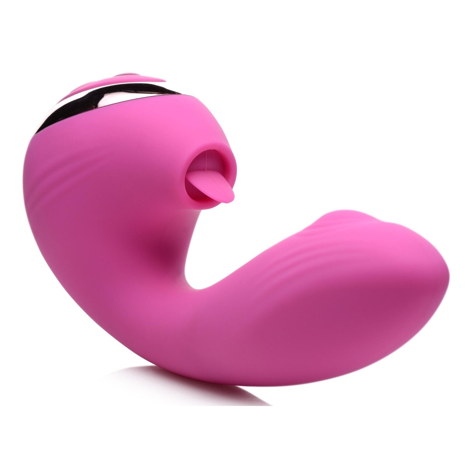 10x Licking G-throb Rechargeable Silicone Vibrator