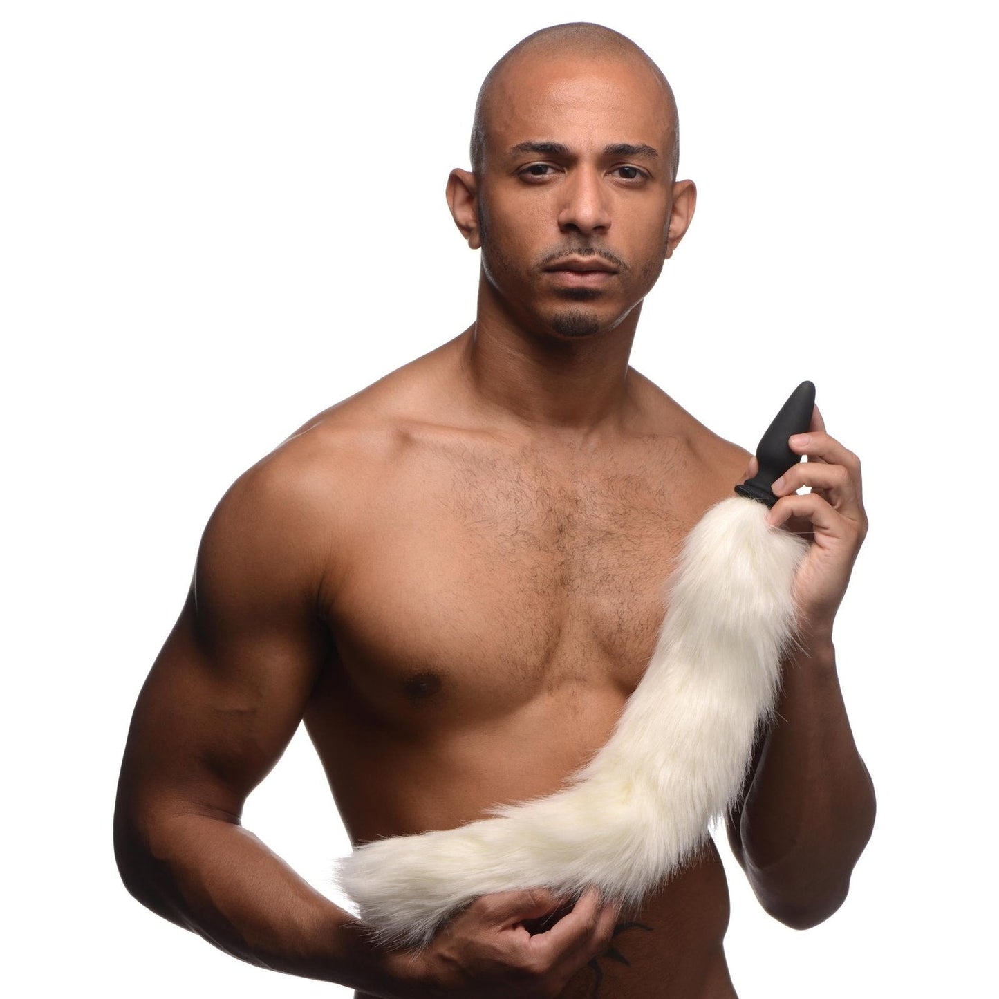 Silicone Anal Plug With 3 Interchangeable Tails