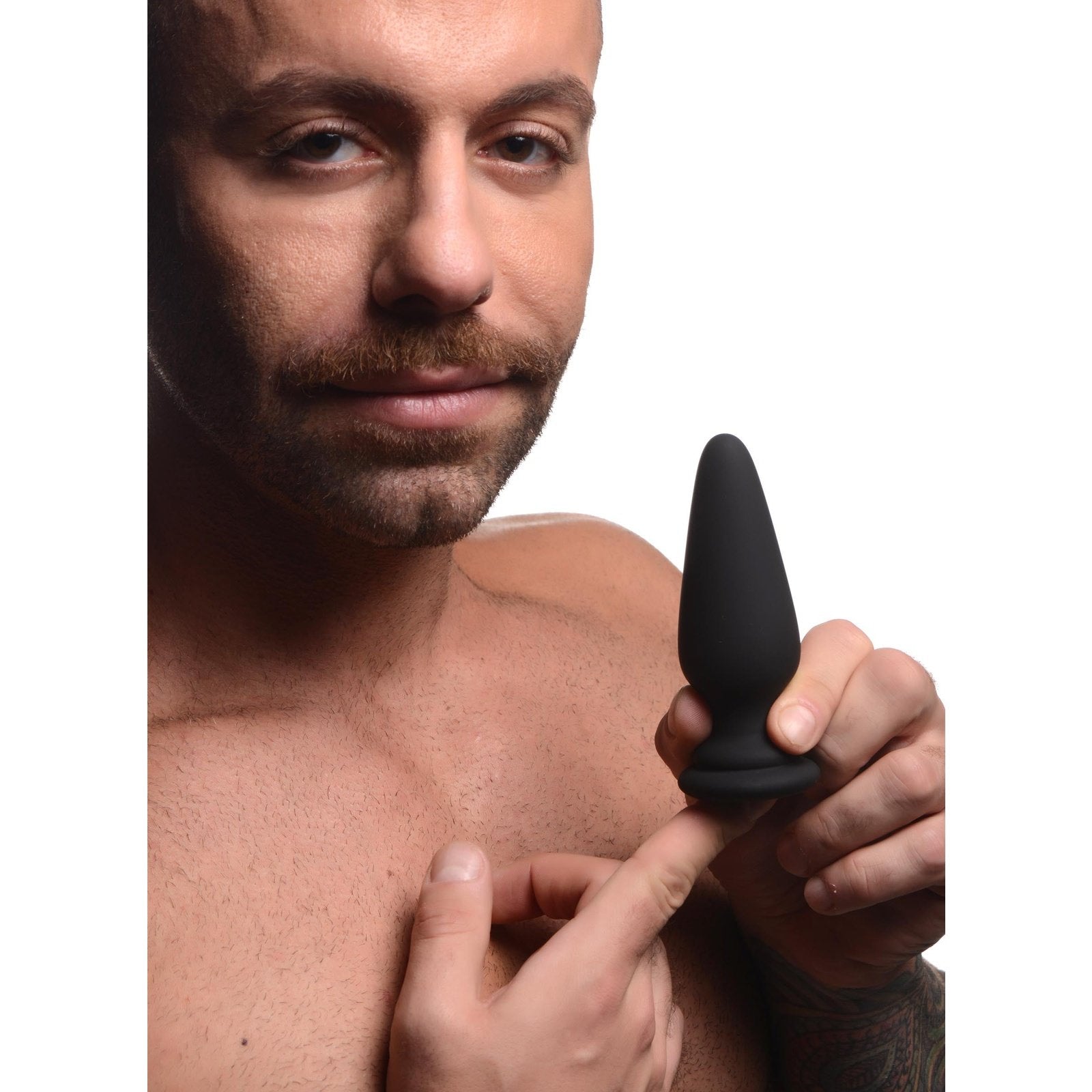 Interchangeable Silicone Anal Plug