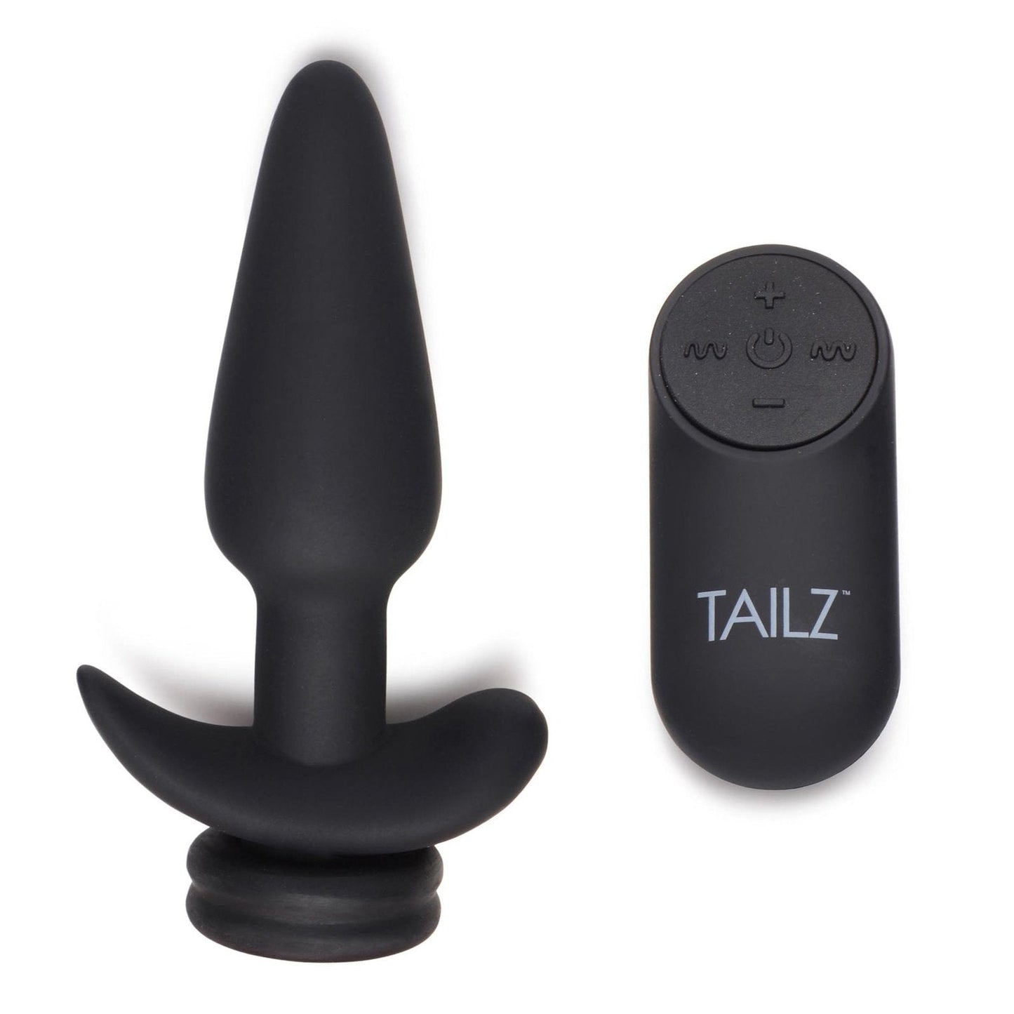 Small Vibrating Anal Plug With Interchangeable Bunny Tail