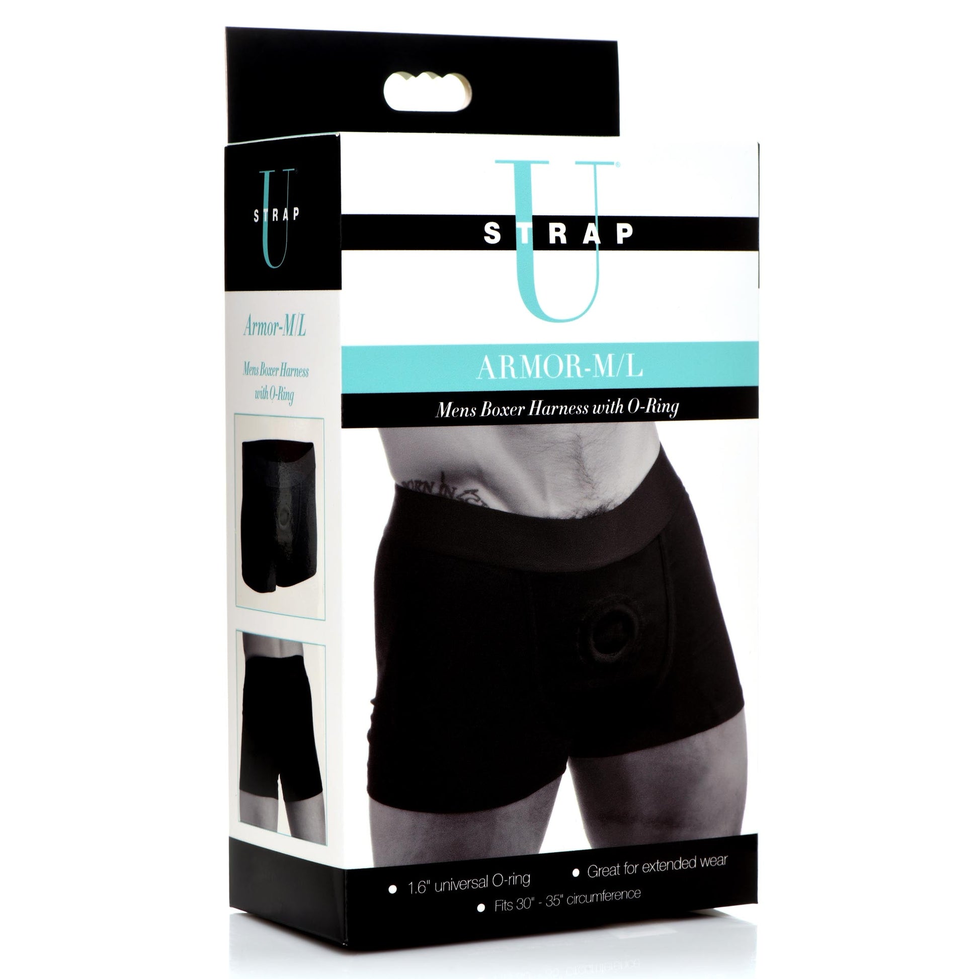 Armor Mens Boxer Harness With O-ring -