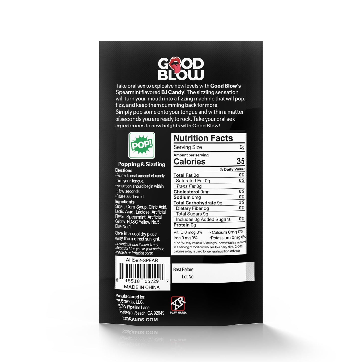 Good Blow Mint Popping Bj Candy