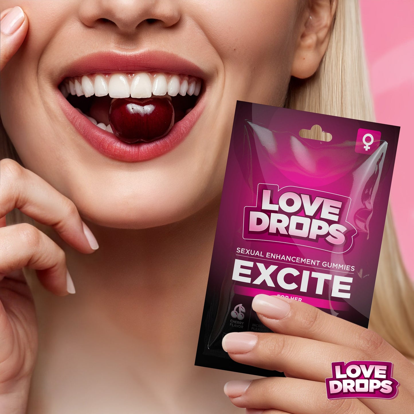 Sexual Enhancement Gummies For Her - Excite (8pcs)