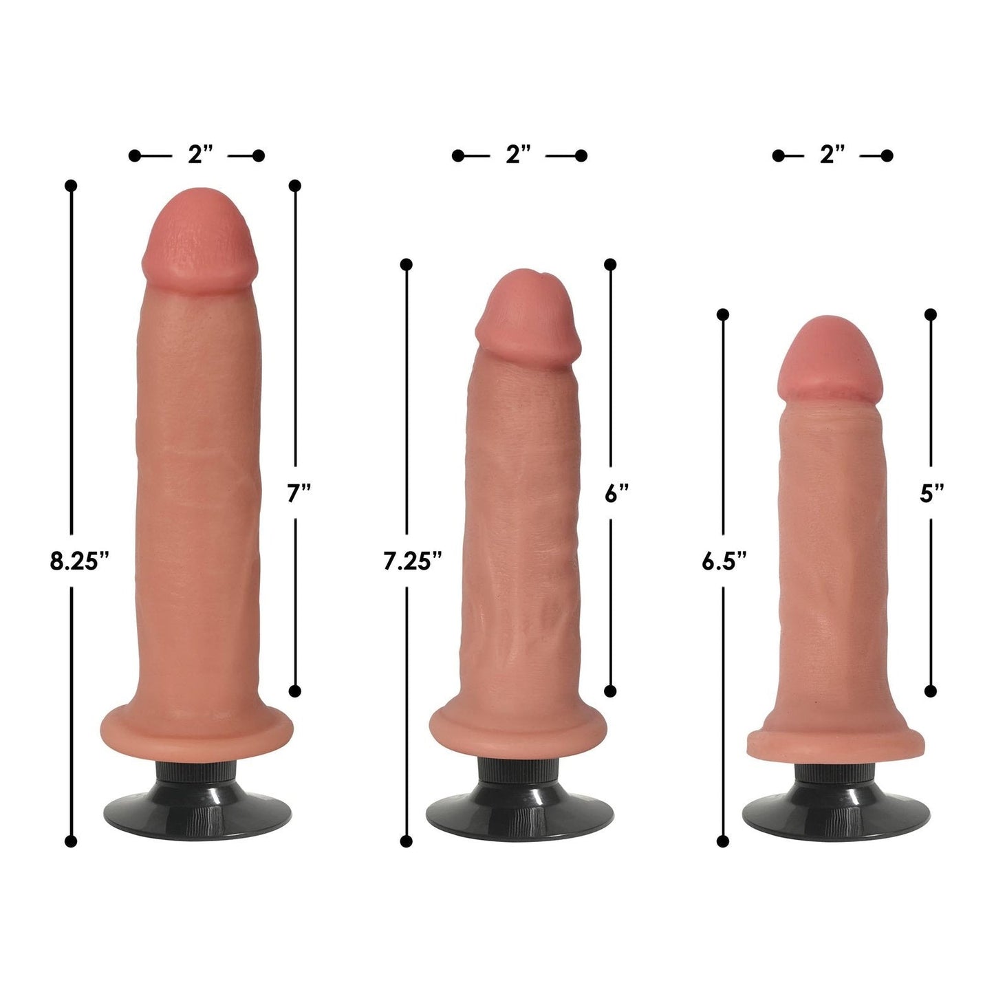 Jock Light Vibrating Dildo
