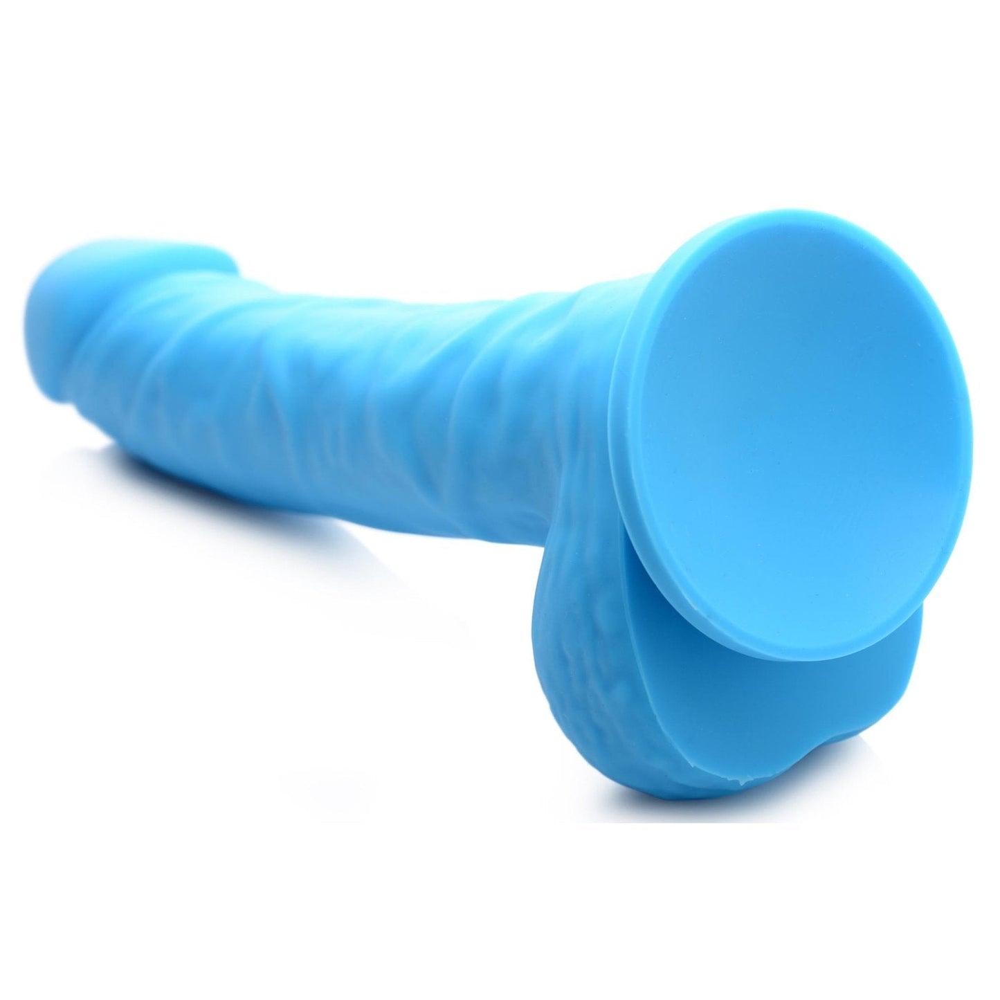 7 Inch Silicone Dildo With Balls