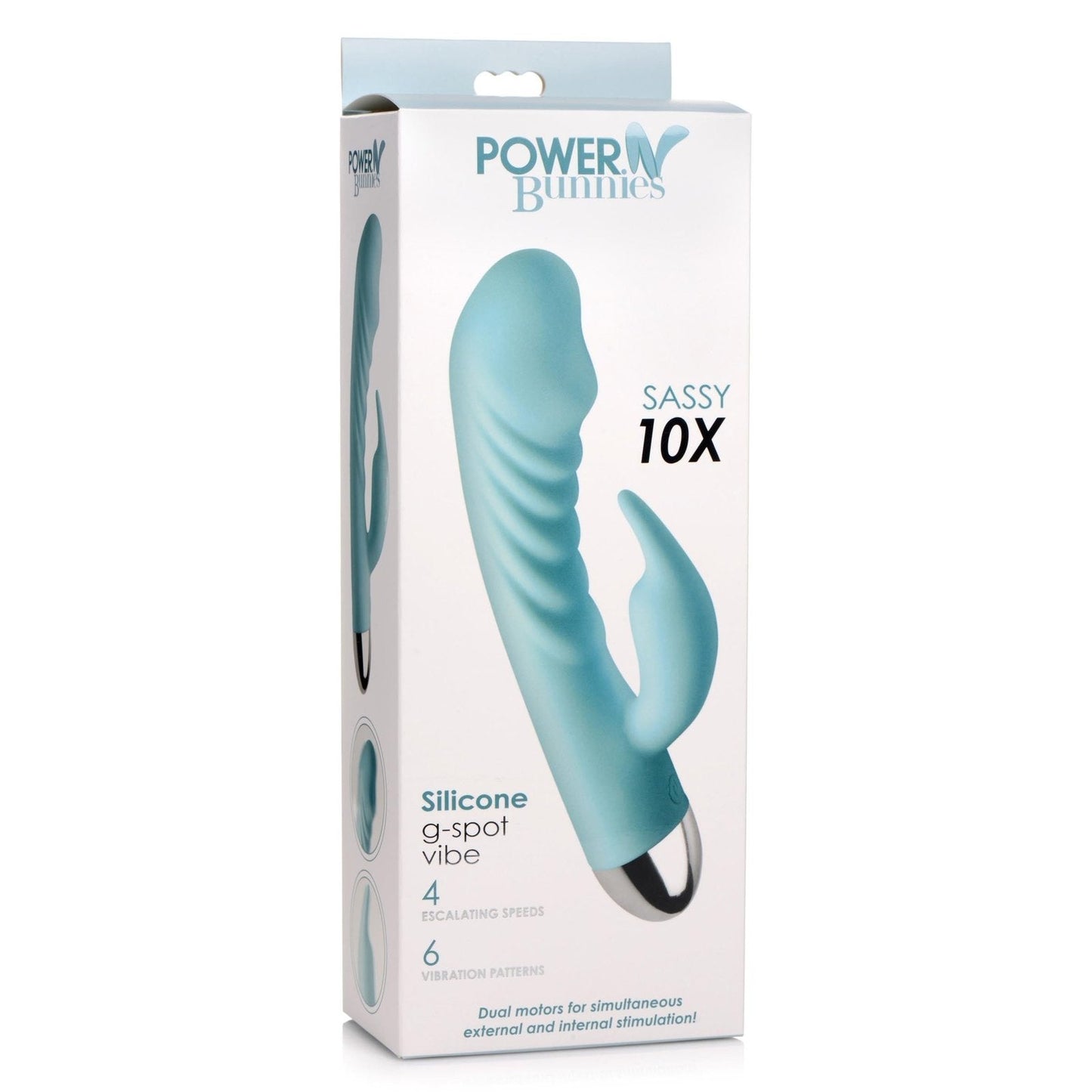 Sassy 10x Silicone G-spot Vibrator