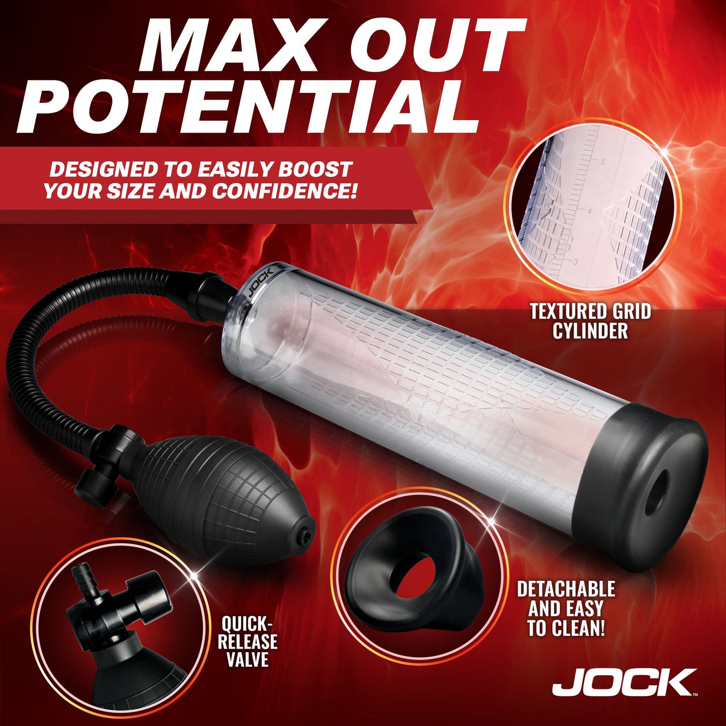 Amp Up Penis Pump With Bulb